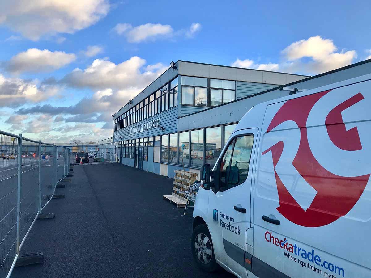 Windows at Southend Airport Rayleigh Glass